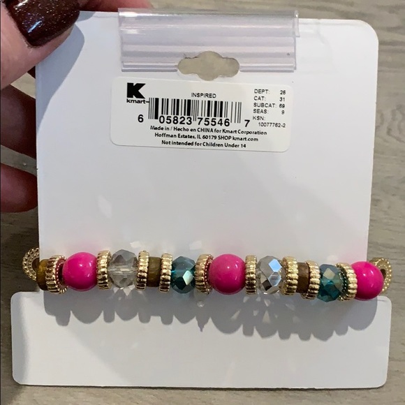 Kmart Jewelry Inspiring Crystal Beaded Bracelet Poshmark